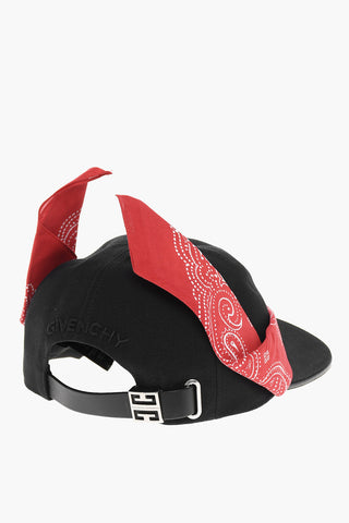 Cotton Hat with Bandana Application