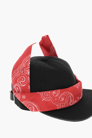 Cotton Hat with Bandana Application