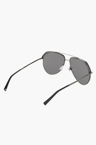 Aviator Sunglasses with Crystals Embellishment