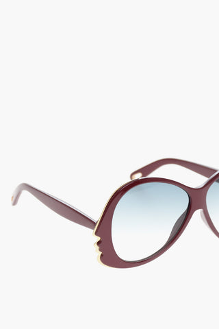 Aviator Sunglasses with Gradient Lenses