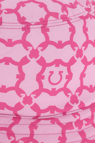 Tw-Tone Reversible Bucket Hat with All-Over Monogram