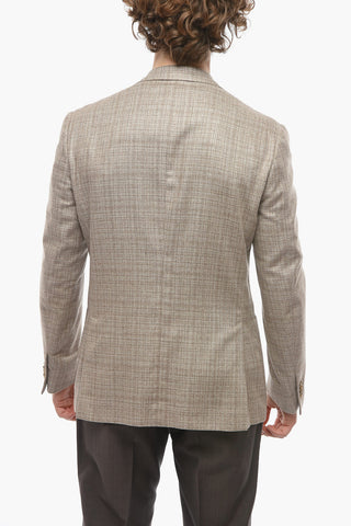 Patch Pocket GATE Silk Blazer