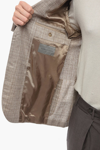 Patch Pocket GATE Silk Blazer