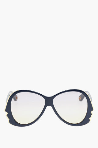 Occhiali da Sole Aviator con Dettagli Cut-Out