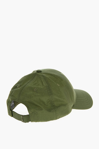 Cappello da Baseball a Tinta Unita in Nylon