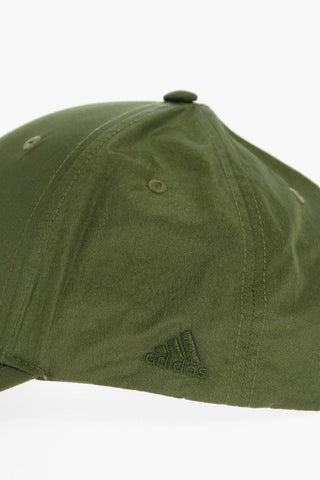 Cappello da Baseball a Tinta Unita in Nylon