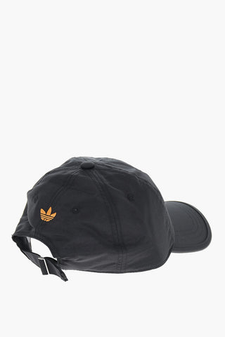 Cappello da Baseball in Tinta Unita con Ricamo Farfalla