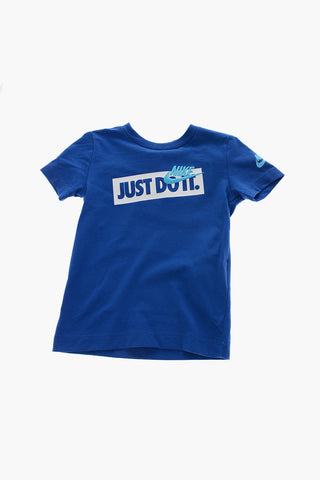 T-Shirt in Cotone JDI con Logo Stampato