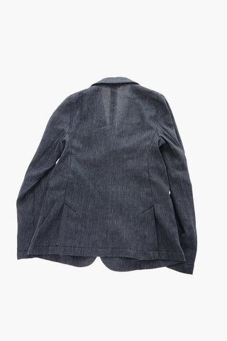 EMPORIO Linen Blend Blazer
