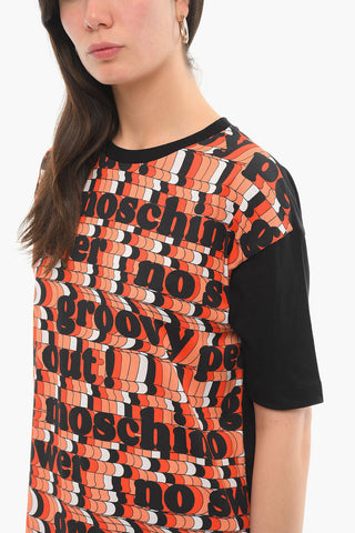 LOVE Short Sleeved Printed Dress