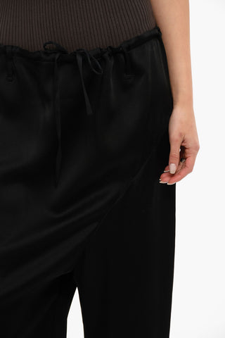 Pantaloni Asimmetrici NANETTE In Raso