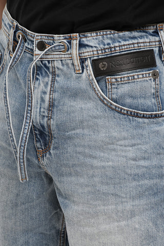 Shorts Loose Fit in Denim