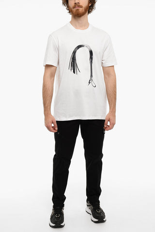 T-shirt A maniche Corte WHIP BOLT Stampata Slim Fit