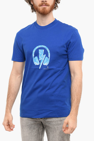 Slim Fit Printed D.J. BOLT Short Sleeved T-shirt