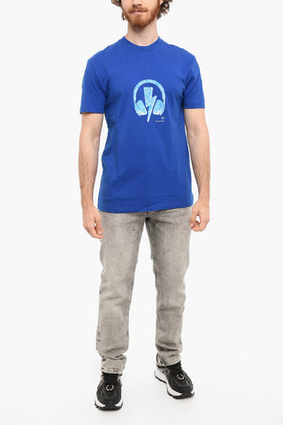 Slim Fit Printed D.J. BOLT Short Sleeved T-shirt