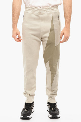 Color Block Skinny Fit TRI-COLOUR BOLT Joggers