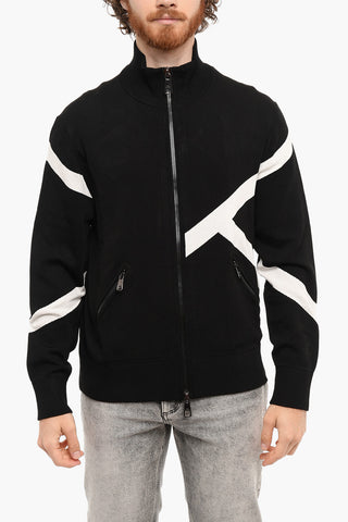 Maglia Stampata MODERNIST Con Chiusura Zip