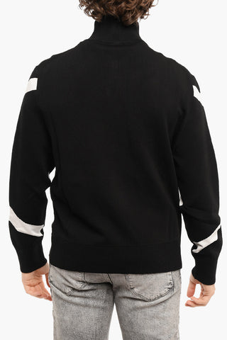 Maglia Stampata MODERNIST Con Chiusura Zip