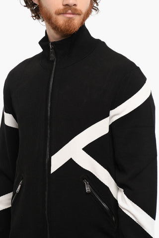 Maglia Stampata MODERNIST Con Chiusura Zip