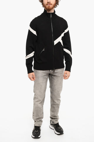 Maglia Stampata MODERNIST Con Chiusura Zip