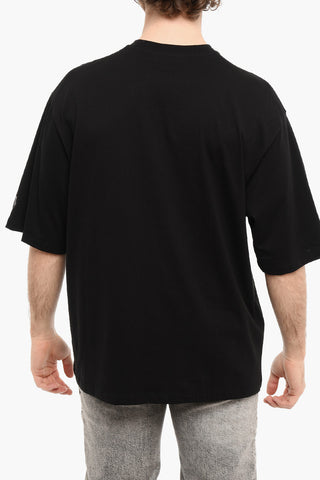 Short Sleeved NYLON MA-1 T-shirt With Chest Pocket