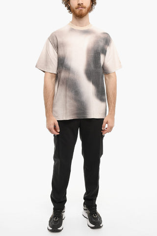 Pantaloni Cargo Skinny Fit in Cotone