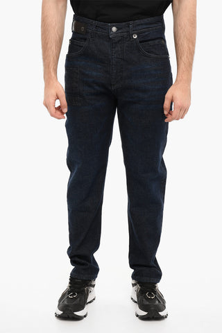 Jeans Skinny Fit Lavaggio Scuro 17cm