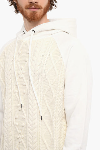 Cable Knit Easy Fit HYBRID Hoodie