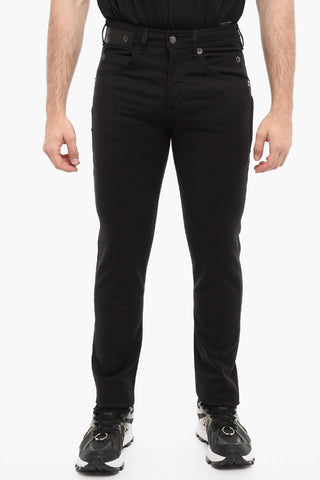 Stretch Cotton Skinny Fit Pants