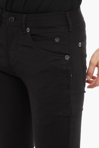 Stretch Cotton Skinny Fit Pants