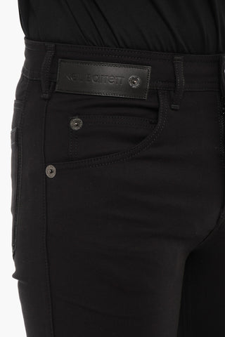 Stretch Cotton Skinny Fit Pants