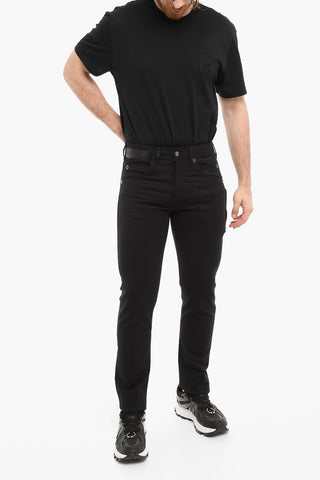 Stretch Cotton Skinny Fit Pants