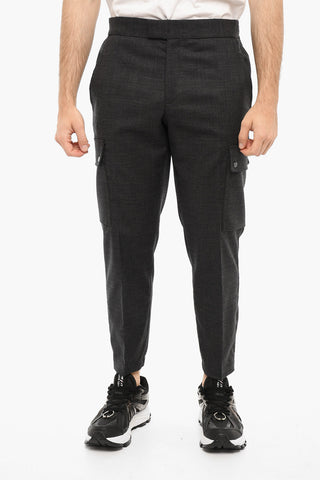 Cotton Skinny Fit Cargo Pants