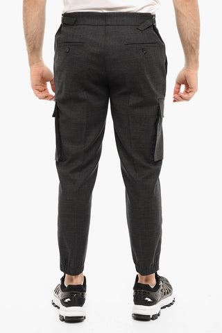 Cotton Skinny Fit Cargo Pants