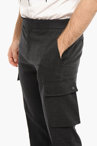 Cotton Skinny Fit Cargo Pants