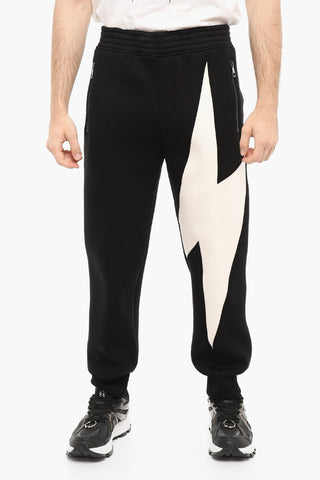 Low-Waist Skinny Fit TRI-COLOUR BOLT Joggers