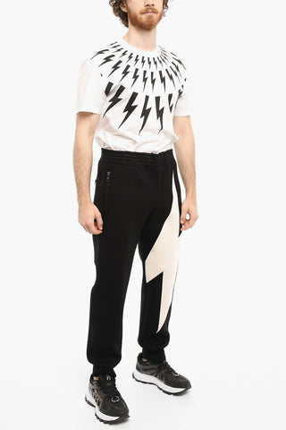 Low-Waist Skinny Fit TRI-COLOUR BOLT Joggers