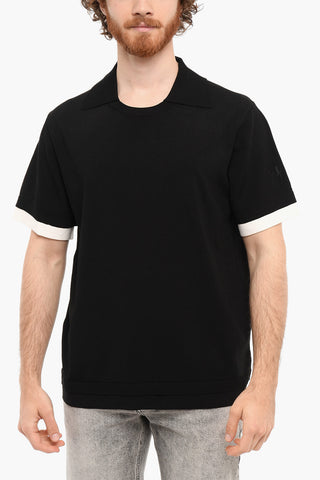 Polo A maniche Corte HYBRID KNITTED Loose Fit