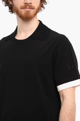 Polo A maniche Corte HYBRID KNITTED Loose Fit