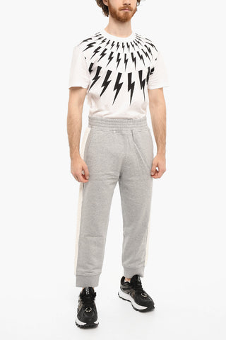 2 Pocket Joggers with Braided Motif Side Bands