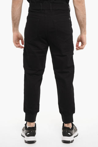 Double Fabric Dark Wash HYBRID Skinny Fit Jeans 13cm