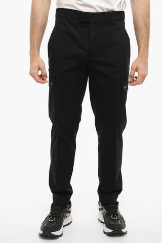 Pantaloni Cargo Skinny Fit in Cotone