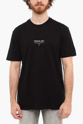 Crewneck LOGO + COORDINATES Short Sleeved T-shirt