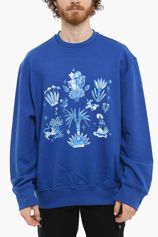 Printed Easy Fit DANCING IN THE Crew-Neck Sweatshirt