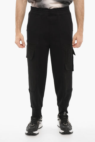 Pantaloni Cargo HYBRID Loose Fit con Elastico In Vita