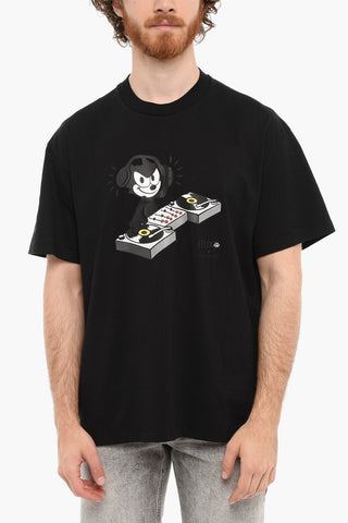 Crewneck Printed D.J. FELIX Short Sleeved T-shirt