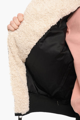 ALPHA INDUSTRIES Giubbotto Imbottito con Rifiniture in Ecopelliccia