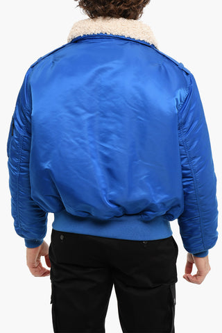 ALPHA INDUSTRIES Padded Jacket with Faux Fur Detail