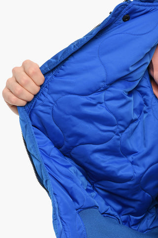 ALPHA INDUSTRIES Padded Jacket with Faux Fur Detail