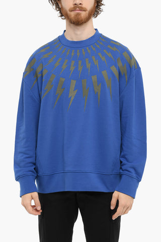 Felpa Girocollo FAIR-ISLE THUND Easy Fit 